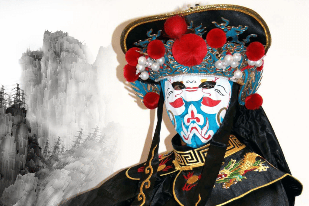 Der Masken-Mann und seine Kunst ist eines der am besten gehüteten Geheimnisse der letzten drei Jahrhunderte seit Beginn der Qing-Dynastie (1644-1911).